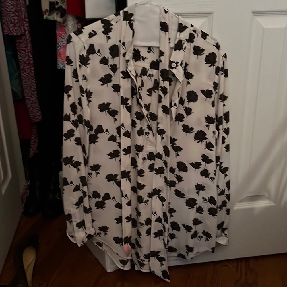 Silk tunic blouse by Equipment